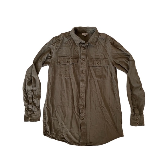 *SALE* Tristan Button Down Light Long Sleeve Shirt - Picture 1 of 5